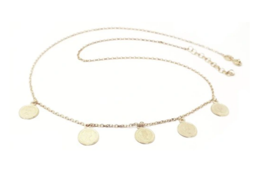 Przejdź do produktu Srebrny Naszyjnik - Monety