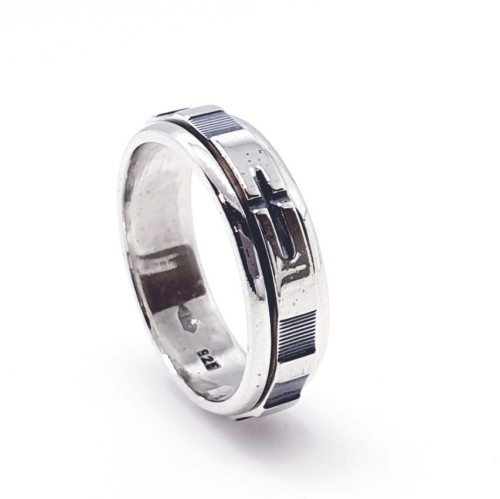 Przejdź do produktu Obrączka Srebrna - Różaniec                       