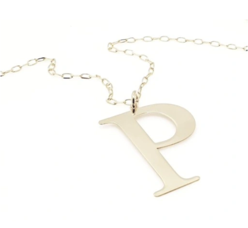 Przejdź do produktu Srebrny Naszyjnik - Litera P