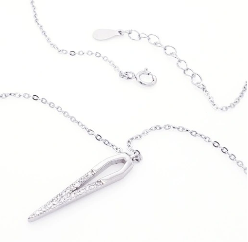 Przejdź do produktu Srebrny Naszyjnik - Sopel