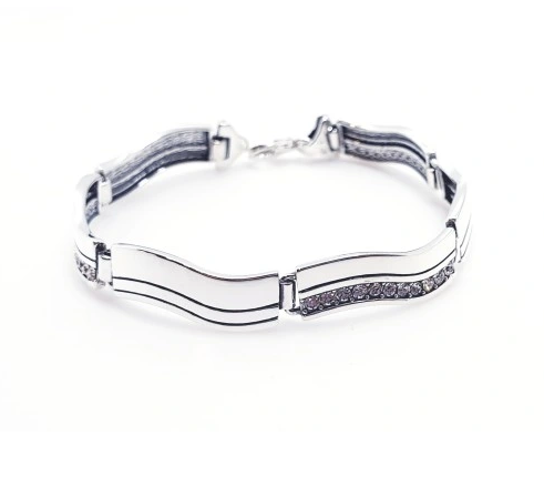 Przejdź do produktu Bransoletka Srebrna - Fala