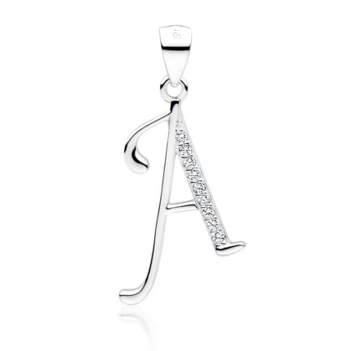 Przejdź do produktu Zawieszka Srebrna - Literka A