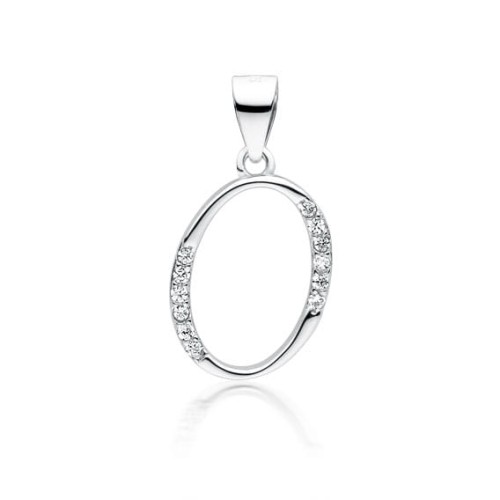 Przejdź do produktu Zawieszka Srebrna - Literka O