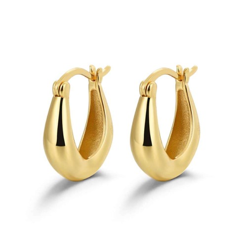 Przejdź do produktu Srebrne Kolczyki - Owal