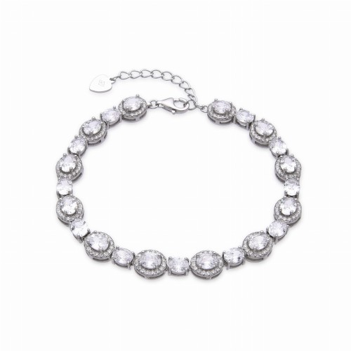 Przejdź do produktu Srebrna Bransoletka - Klasyczna - Owal 