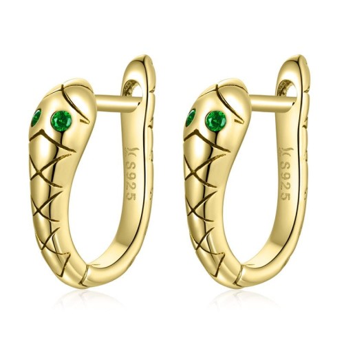 Przejdź do produktu Kolczyki Srebrne - Wąż 