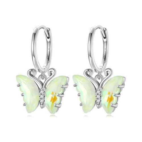 Przejdź do produktu Kolczyki Srebrne - Motyl 