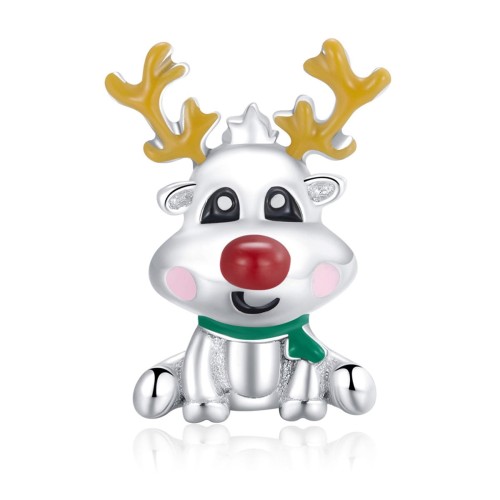 Przejdź do produktu Charms do Bransoletki Modułowej - Reniferek  - Boże Narodzenie