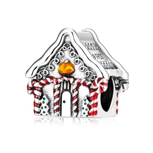 Przejdź do produktu Charms do Bransoletki Modułowej - Dom z Piernika- Boże Narodzenie 