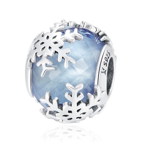 Przejdź do produktu Charms do Bransoletki Modułowej - Śnieżynka - Boże Narodzenie 