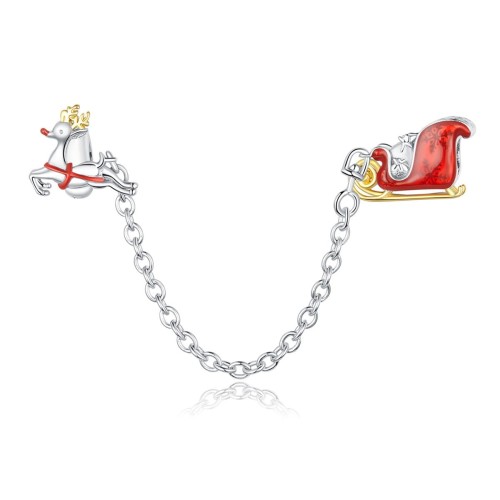 Przejdź do produktu Charms do Bransoletki Modułowej - Reniferek - Boże Narodzenie  