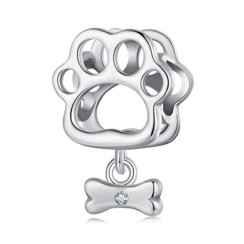 Przejdź do produktu Charms do Bransoletki Modułowej - Psia Łapka
