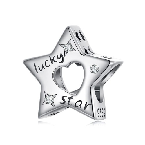 Przejdź do produktu Charms do Bransoletki Modułowej - Gwiazdka - Lucky