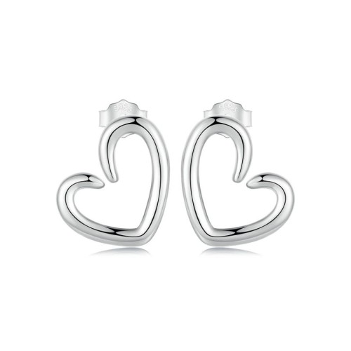 Przejdź do produktu Kolczyki Srebrne - Serce 