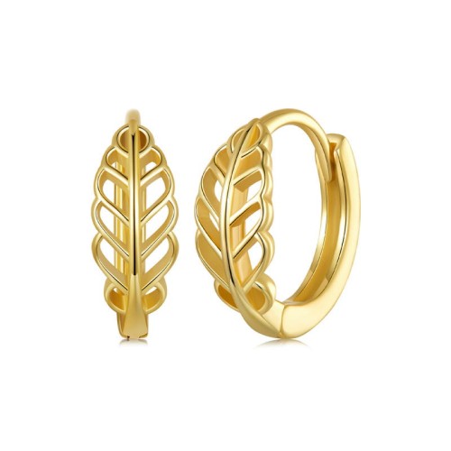 Przejdź do produktu Kolczyki Srebrne - Listek