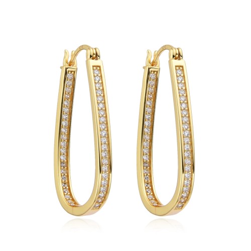 Przejdź do produktu Kolczyki Srebrne - Owal 