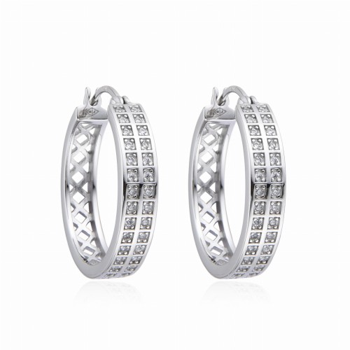 Przejdź do produktu Kolczyki Srebrne - Kółko 