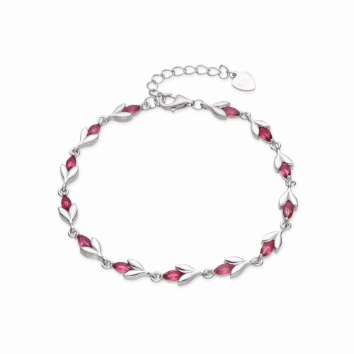 Przejdź do produktu Srebrna Bransoletka - Klasyczna - Listki