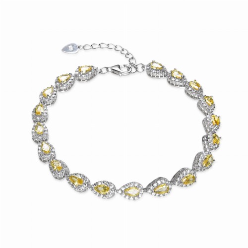 Przejdź do produktu Srebrna Bransoletka - Klasyczna - Łezka