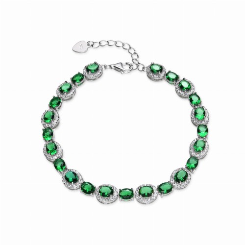 Przejdź do produktu Srebrna Bransoletka - Klasyczna - Owal 