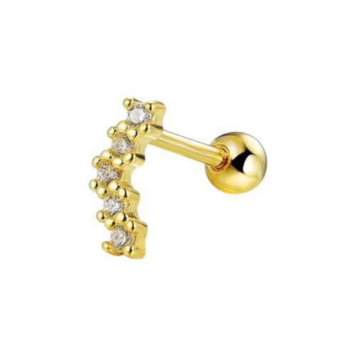 Przejdź do produktu Kolczyki Srebrne - Piercing  Helix  Klasyczny