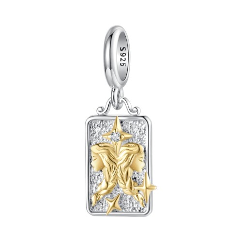 Przejdź do produktu Charms do Bransoletki Modułowej Znak Zodiaku -Bliźnięta