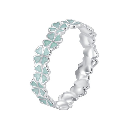 Przejdź do produktu  Srebrny Pierścionek - Koniczyna