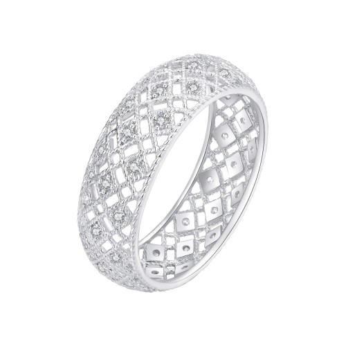 Przejdź do produktu  Srebrny Pierścionek - Klasyczny Romb