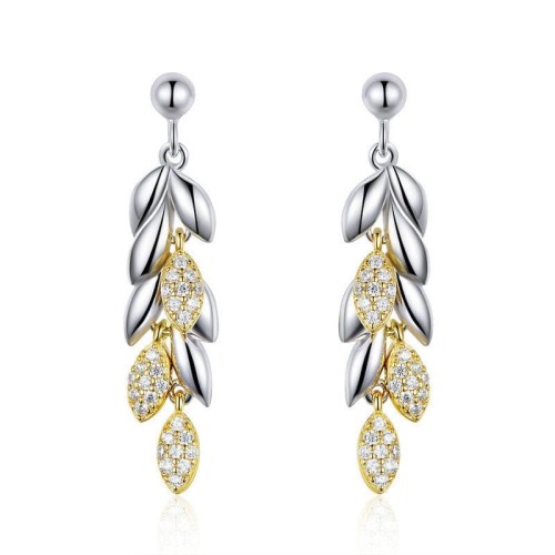 Przejdź do produktu Kolczyki Srebrne - Liście