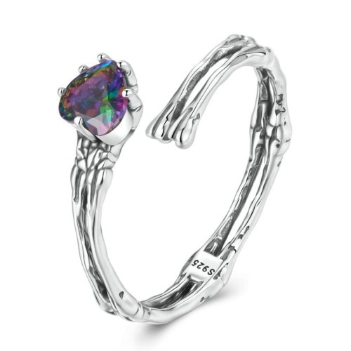 Przejdź do produktu  Srebrny Pierścionek - Serce