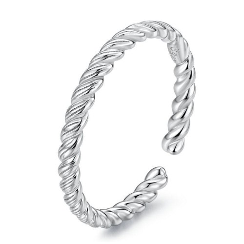 Przejdź do produktu  Srebrny Pierścionek - Klasyczny Pleciony