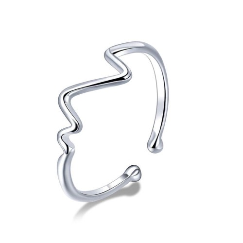 Przejdź do produktu  Srebrny Pierścionek - Linia Życia 