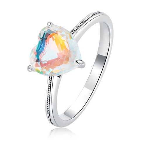 Przejdź do produktu  Srebrny Pierścionek - Serce