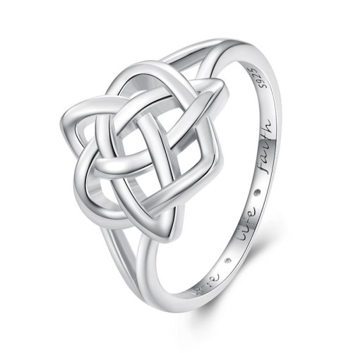 Przejdź do produktu  Srebrny Pierścionek - Klasyczny - Kwiat