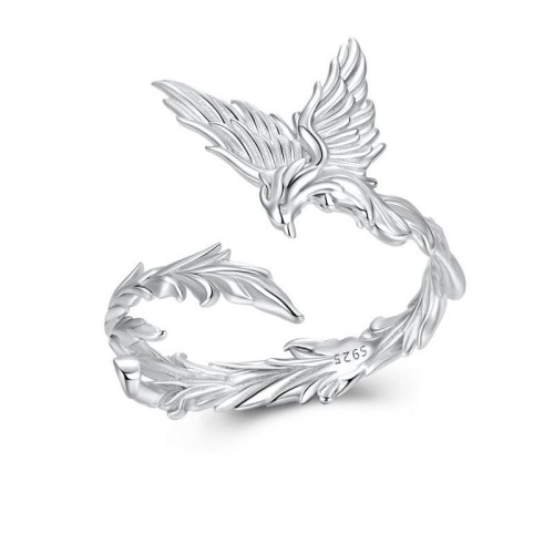 Przejdź do produktu  Srebrny Pierścionek - Ptak