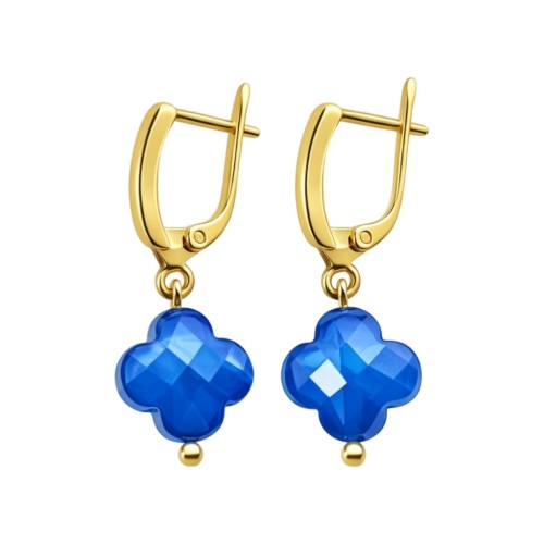 Przejdź do produktu Kolczyki Srebrne - Koniczyna 