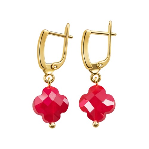 Przejdź do produktu Kolczyki Srebrne - Koniczyna 