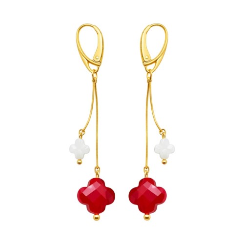 Przejdź do produktu Kolczyki Srebrne - Koniczyna