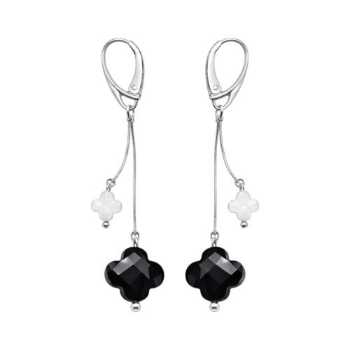 Przejdź do produktu Kolczyki Srebrne - Koniczyna 