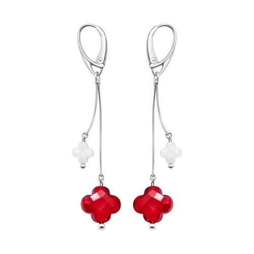 Przejdź do produktu Kolczyki Srebrne - Koniczyna