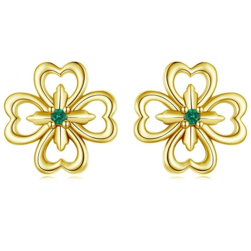 Przejdź do produktu Kolczyki Srebrne - Koniczyna