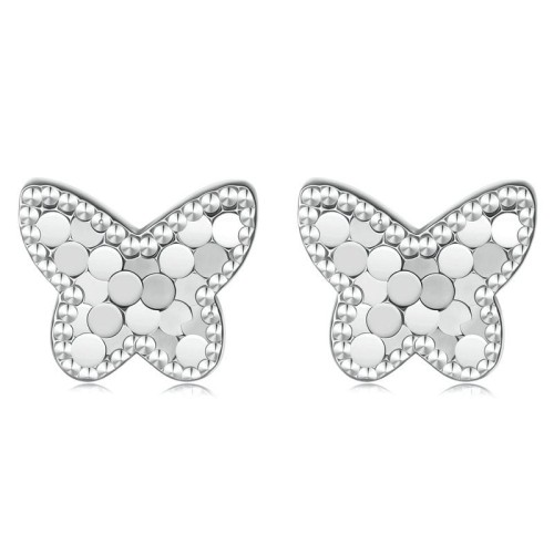Przejdź do produktu Kolczyki Srebrne - Motyl