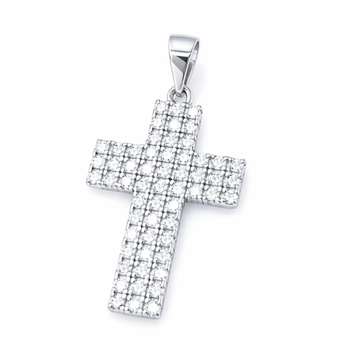 Przejdź do produktu Zawieszka Srebrna - Krzyżyk