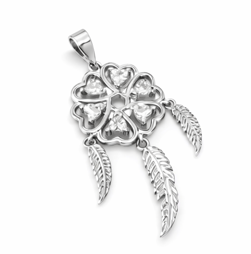 Przejdź do produktu Zawieszka Srebrna - KWIATEK