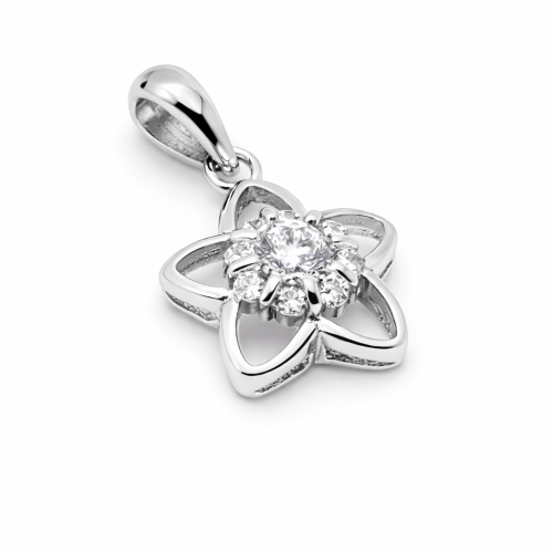 Przejdź do produktu Zawieszka Srebrna - Kwiatek