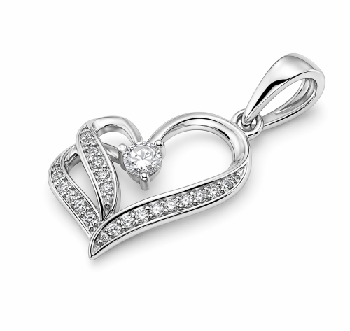 Przejdź do produktu Zawieszka Srebrna - Serce