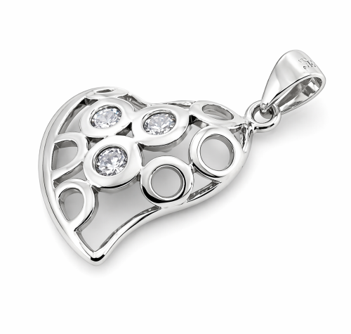 Przejdź do produktu Zawieszka Srebrna - Serce  