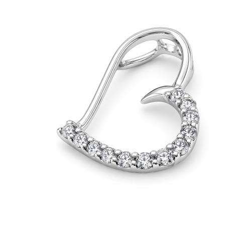 Przejdź do produktu Zawieszka Srebrna - Serce 