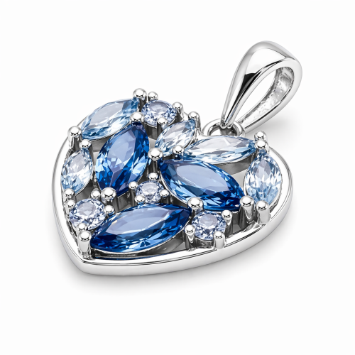 Przejdź do produktu Zawieszka Srebrna - Serce  