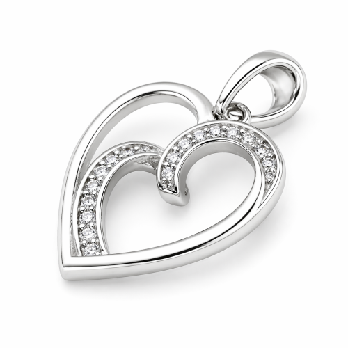 Przejdź do produktu Zawieszka Srebrna - Serce 